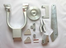 Complete aluminum frame conversion kit for 13-16 CRF450R to CR500 engine