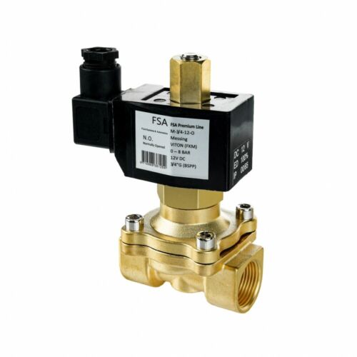 FSA Magnetventil Messing stromlos offen 1/2-1" bis 150°C - Bild 5 von 24