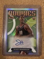 2024 Topps Finest Scoot Henderson Rookies Refractor Autograph  🔥🏀