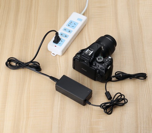 Adaptador de CA EE. UU. fuente de alimentación EP-5B para Nikon D-SLR 1V1 Z5 Z6 II Z7 Z7 II Z7 Q3 - Imagen 8 de 8