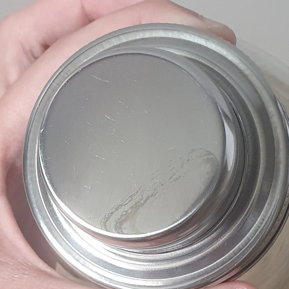 RARE ABSOLUT VODKA BRANDED GLASS MASON JAR COCKTAIL SHAKER COLLECTOR BREWERIANA - Image 3 of 4