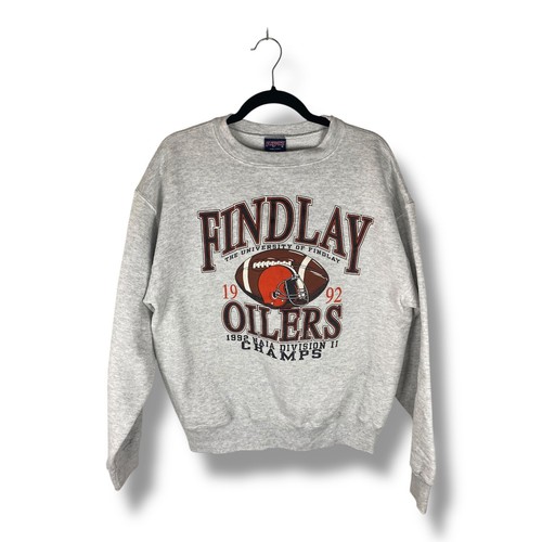 Vintage Jansport Findlay Oilers 1992 Champions Crewneck Sweater Size Men’s Large