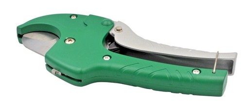 PVC Pipe Cutter 42mm Hose Conduit Pliers Poly Tube Ratchet Cutters . - Picture 3 of 7