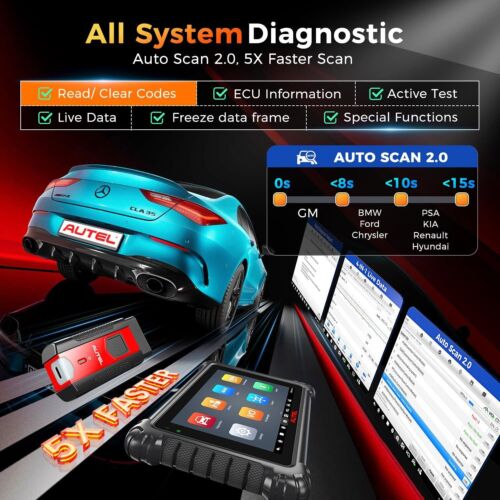 Autel MaxiSys MS906 Pro MK908 ECU C0ding Full System Diagnostic Scanner Tool - Picture 3 of 12