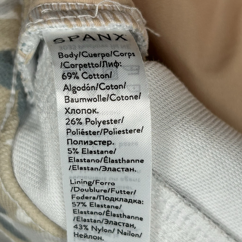 Spanx Jeans Jeggings pantaloni donna taglia small vita alta alla caviglia floreali pull on usati in ottime condizioni - Foto 6 di 10