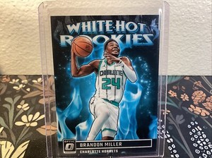 2023-24 Panini Donruss Optic - White Hot Rookies #10 Brandon Miller (RC)