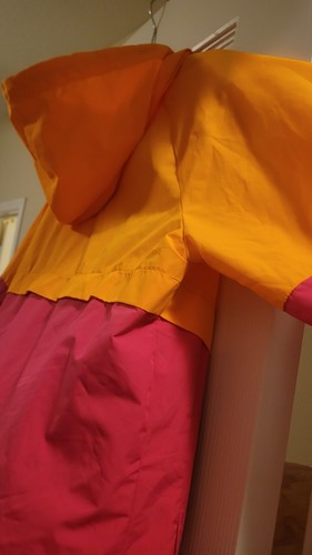 FILA Sport Orange & Pink Windbreaker Jacket Women’s Size M - Picture 5 of 11