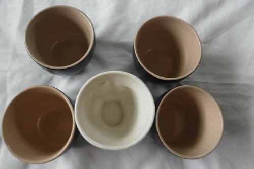 Set of 4 Baileys Irish Cream Yours and Mine  1 YUM  Cups Bowls  - Picture 6 of 10