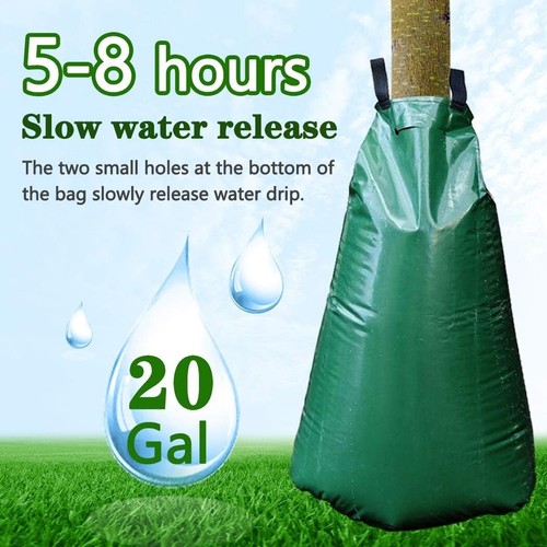 10 PCS 20 Gallon Tree Watering Bags Reusable Heavy Duty Slow Release Tree Irr... - Picture 4 of 8