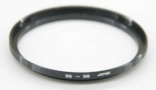 Unbranded - 55mm-58mm Step-Up Adapter Ring - USED - W734