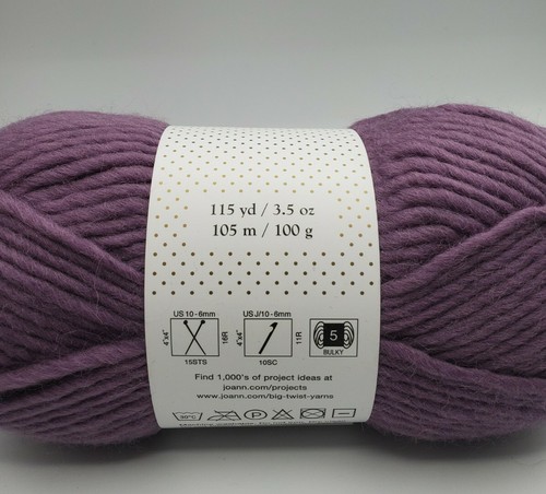 Buttercream Luxe Craft Roving Yarn 100% Wool 100g/3,5oz 115yds/105m Orchid - Picture 6 of 6