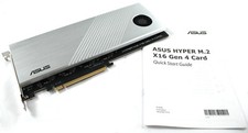 ASUS Hyper M.2 X16 Gen 4 PCIE 4.0/3.0 x4 NVME RAID Expansion Card