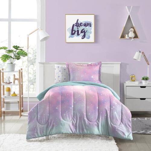 Twin 5 Piece Microfiber Comforter Set Sheets Sham Pillowcase Kids Bedding New - Picture 7 of 9
