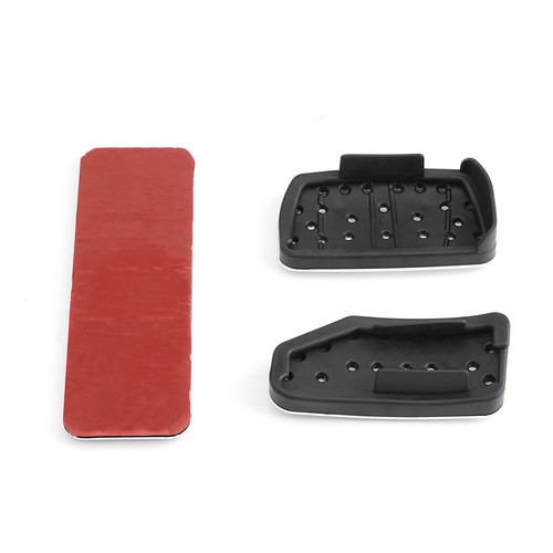 JERBOR 3x Silver aluminum Clutch Throttle Brake Pedal For Subaru Crosstrek 2024 - Picture 6 of 10