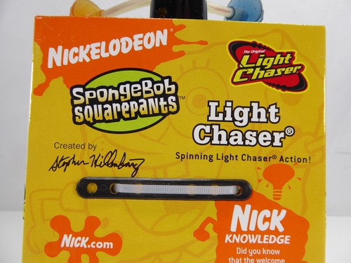 2006 SpongeBob Light Chaser Spinner Nickelodeon Viacom SRM New In Box Rare - Picture 3 of 13