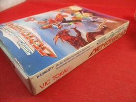 Clash At Demonhead (Nintendo NES) COMPLETE w/ Manual, game, and **Damaged Box*