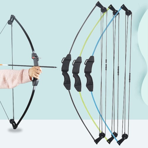 Kids Archery Set with Compound Bow & 8 Safety Arrows - Perfect for Beginners - Picture 11 of 11