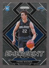 2021-22 Panini Prizm Silver Emergent Franz Wagner #23 RC Basketball Card