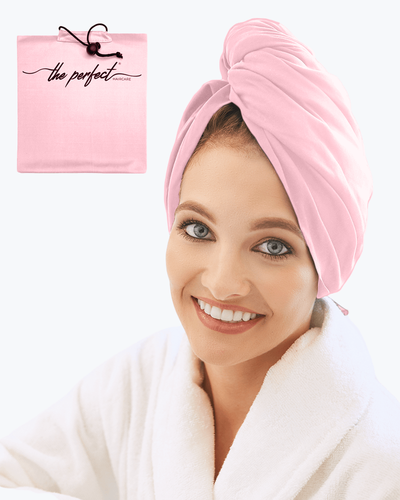 The Perfect Haircare - Ultra-Fine Microfiber Hair Towel - Pink - Bild 1 von 12