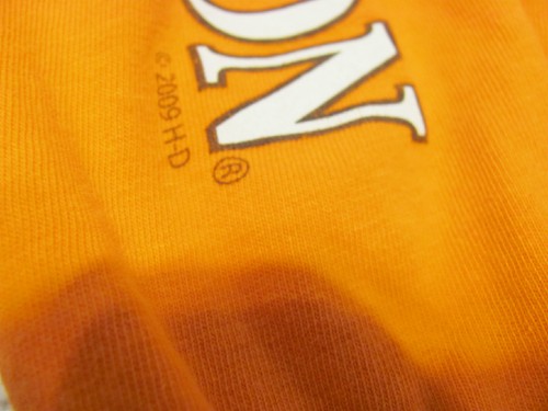 HARLEY DAVIDSON Tee Long Sleeve Orange Las Vegas Nevada EUC - Picture 3 of 5