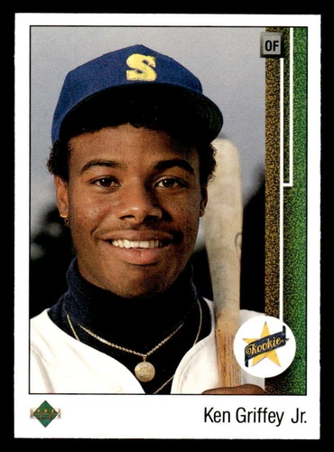 1989 UPPER DECK KEN GRIFFEY JR. ROOKIE SEATTLE MARINERS #1 NM X7713