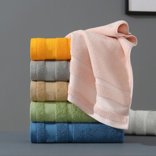 6 Piece Towels Set Luxury Bale Face Hand 100% Egyptian Cotton Bath Sheets Towels - Picture 35 of 96