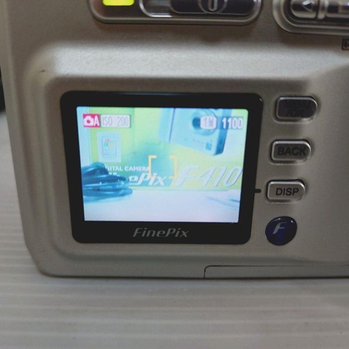 [RARE]FUJIFILM FinePix F410 Silver Digital Camera 3.1MP Tested From JAPAN - Picture 6 of 8