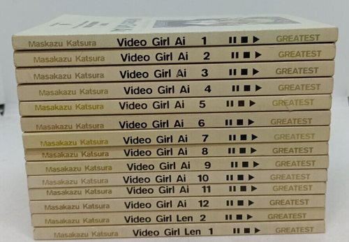 VIDEO GIRL AI 1/12 + VIDEO GIRL LEN 1/2 MANGA KATSURA Star Comics