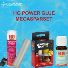 Saver-Set Weld from The Bottle + Epoxy Stick HG POWER GLUE + Primer