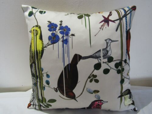 Designers Guild & Christian Lacroix Fabric Birds Sinfonia Jonc Cushion Cover - Picture 7 of 9