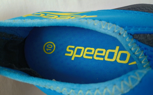Speedo Men’s Size 10 Surfwalker Pro 3.0 Water Shoes Blue Black Surfing - Picture 10 of 12