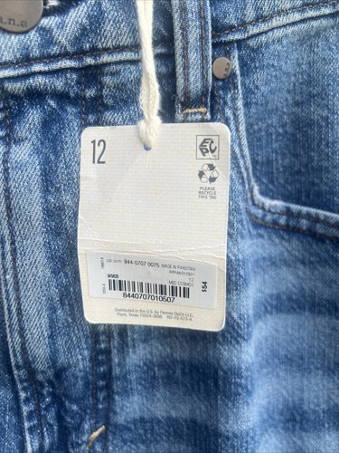NWT A.n.a. A New Approach Jeans 12 / 31 High Highest Rise Vintage Straight New L - Picture 4 of 14