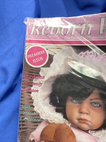 Reborn World Magazine- Reborn Dolls June 2014 In Original Plastic New Old Stock - Picture 3 of 12