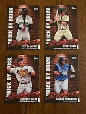 2022 Topps Pro Debut Brick by Brick You Pick Complete Your Set
