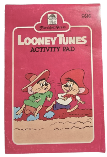 Vintage 1982 Looney Tunes Yosemite Activity Pad Games Book Warner Brothers WB - Picture 1 of 4