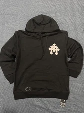 Chrome Hearts Black Pullover Hoodie MultiCross, Size Medium