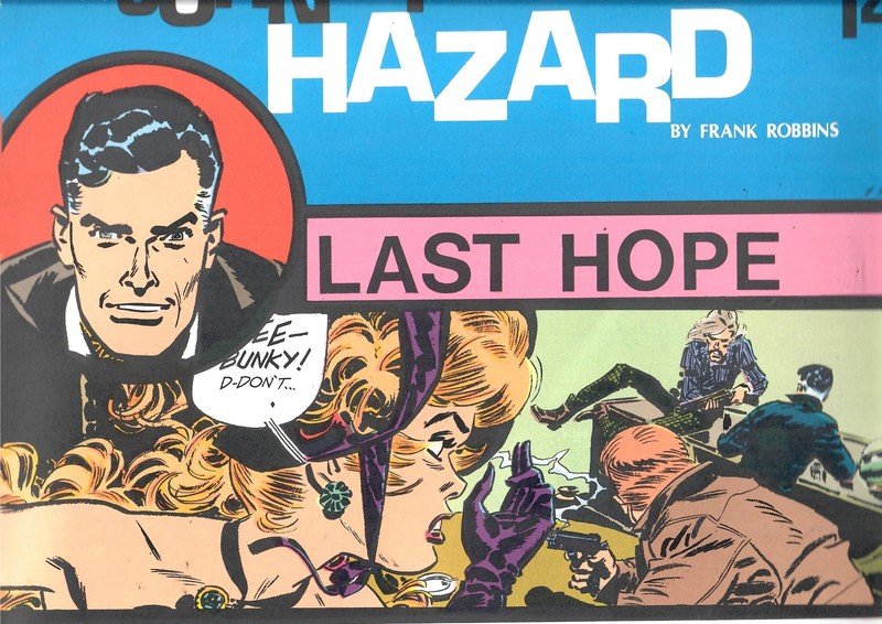 JOHNNY HAZARD ' LAST  ,HOPE" 1970 Sundays