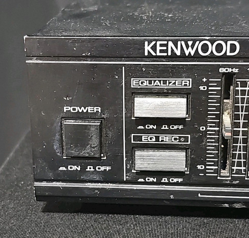 Vintage Kenwood KC-105 Preamp Stereo Control Amplifier Black - Picture 3 of 11