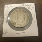 1904 O Barber Half Dollar G