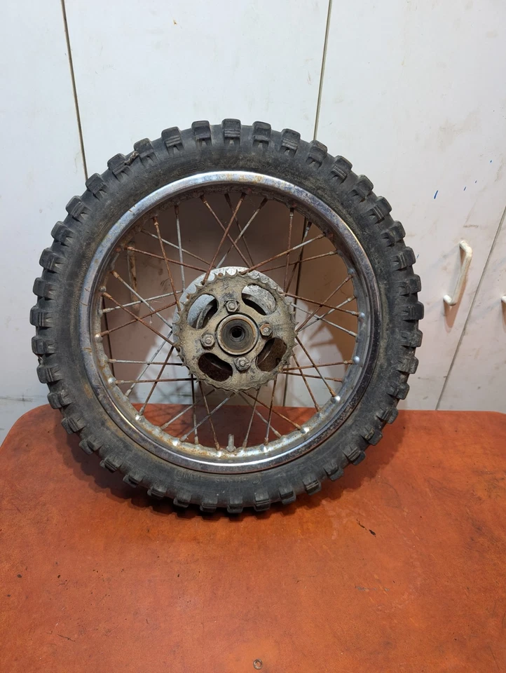 Aro de roda traseira dianteira Kawasaki 90 MC1 1974 1975 - Imagem 2 de 4