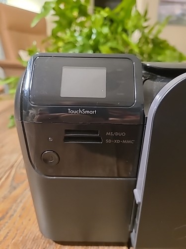 Working HP Photosmart C4680 All-In-One Inkjet Printer Scanner Copier Needs Ink - Picture 7 of 12