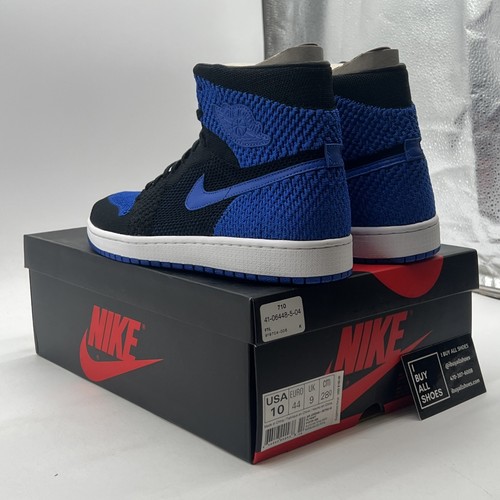 Size 10 - Air Jordan 1 Retro OG Flyknit High Royal (919704-006) - Picture 4 of 9