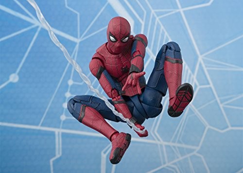S.H.Figuarts Spider-Man Homecoming ca. 145mm ABS PVC bemalt Actionfigur - Bild 4 von 12