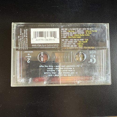 Dim the Lights: Soft Rock Hits der 70er von verschiedenen Künstlern (Kassette 1996 - Bild 2 von 2