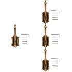  4 Pack Vintage Kleiderhaken Deko Huthaken Für Die Wand Garderobenhaken