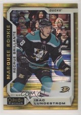 2018 O-Pee-Chee Platinum Marquee Rookies Seismic Gold 38/50 Isac Lundestrom 8e5