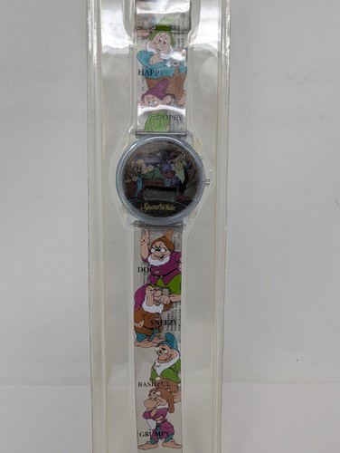 Reloj de pulsera digital Disney Blancanieves y los siete enanitos, vintage - Imagen 2 de 4