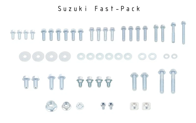 Kit de pernos SUZUKI Factory Match FAST-PACK para RMZ450 y RMZ250 Foto 2 de 2