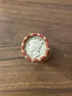 Wheat Cent Roll Mixed Dates 1909–1958 Unsearched – Mercury Dime End Coin