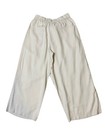 Zara Women’s Tan Wide leg Crop Wrap Pants Size Large — photo 2